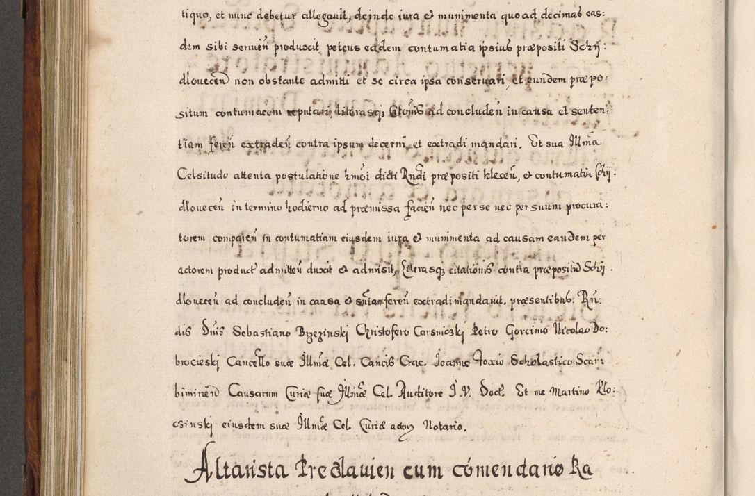 Zdjęcie nr 553 dla obiektu archiwalnego: Acta actorum, obligationum, erectionum, decretorum, rovisionum, instutionum, confirmationum caeterarumque causarum et negotiorum ad forum spirituale pertinentium coram R. D. Georgio S. R. E. Cardinali presbytero Radziwiłł nuncupato, perpetuo administratore episcopatus Cracoviensis et Ducatus Severiensis, duce in Olika et Nieśież, Sacrique Romani Imperii principe ab anno 1597 ad annum 1600 diem 12 Februarii inclusive, etiam sub ansentia eius Cracoviae acticatorum.