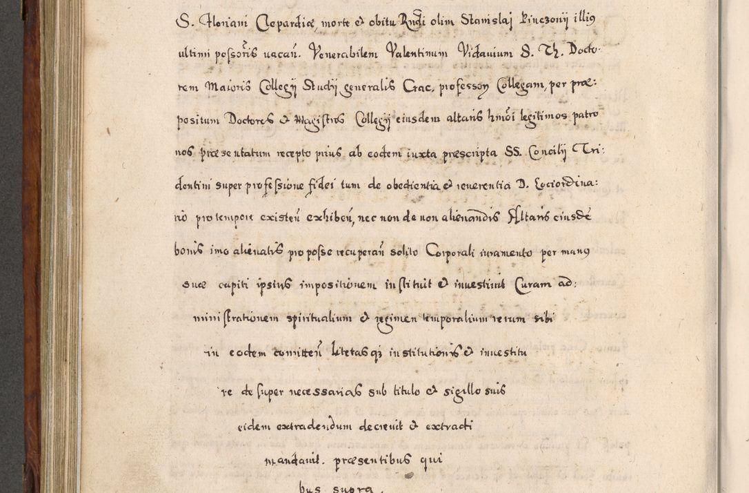 Zdjęcie nr 551 dla obiektu archiwalnego: Acta actorum, obligationum, erectionum, decretorum, rovisionum, instutionum, confirmationum caeterarumque causarum et negotiorum ad forum spirituale pertinentium coram R. D. Georgio S. R. E. Cardinali presbytero Radziwiłł nuncupato, perpetuo administratore episcopatus Cracoviensis et Ducatus Severiensis, duce in Olika et Nieśież, Sacrique Romani Imperii principe ab anno 1597 ad annum 1600 diem 12 Februarii inclusive, etiam sub ansentia eius Cracoviae acticatorum.