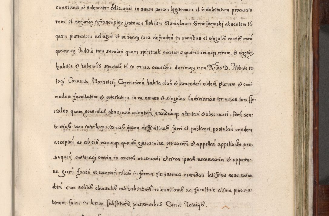 Zdjęcie nr 542 dla obiektu archiwalnego: Acta actorum, obligationum, erectionum, decretorum, rovisionum, instutionum, confirmationum caeterarumque causarum et negotiorum ad forum spirituale pertinentium coram R. D. Georgio S. R. E. Cardinali presbytero Radziwiłł nuncupato, perpetuo administratore episcopatus Cracoviensis et Ducatus Severiensis, duce in Olika et Nieśież, Sacrique Romani Imperii principe ab anno 1597 ad annum 1600 diem 12 Februarii inclusive, etiam sub ansentia eius Cracoviae acticatorum.