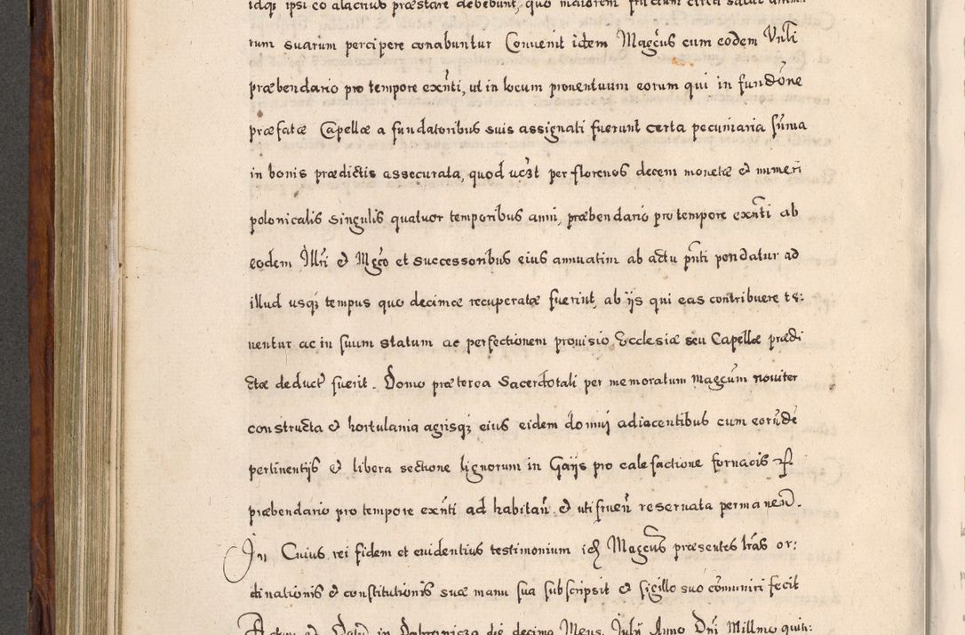 Zdjęcie nr 509 dla obiektu archiwalnego: Acta actorum, obligationum, erectionum, decretorum, rovisionum, instutionum, confirmationum caeterarumque causarum et negotiorum ad forum spirituale pertinentium coram R. D. Georgio S. R. E. Cardinali presbytero Radziwiłł nuncupato, perpetuo administratore episcopatus Cracoviensis et Ducatus Severiensis, duce in Olika et Nieśież, Sacrique Romani Imperii principe ab anno 1597 ad annum 1600 diem 12 Februarii inclusive, etiam sub ansentia eius Cracoviae acticatorum.