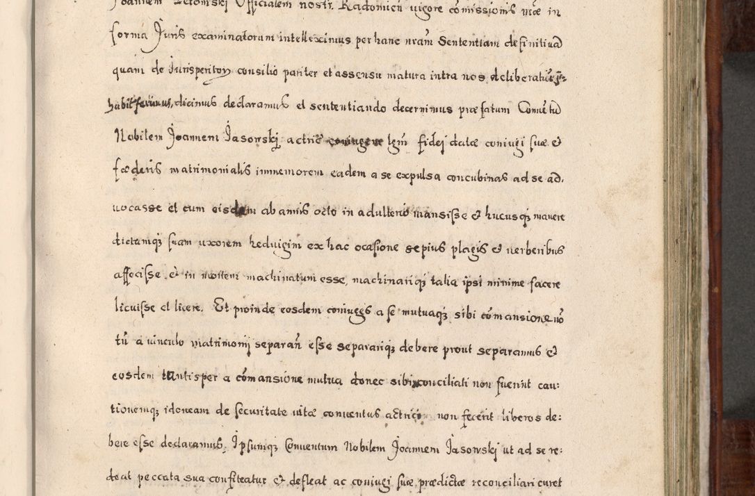 Zdjęcie nr 516 dla obiektu archiwalnego: Acta actorum, obligationum, erectionum, decretorum, rovisionum, instutionum, confirmationum caeterarumque causarum et negotiorum ad forum spirituale pertinentium coram R. D. Georgio S. R. E. Cardinali presbytero Radziwiłł nuncupato, perpetuo administratore episcopatus Cracoviensis et Ducatus Severiensis, duce in Olika et Nieśież, Sacrique Romani Imperii principe ab anno 1597 ad annum 1600 diem 12 Februarii inclusive, etiam sub ansentia eius Cracoviae acticatorum.