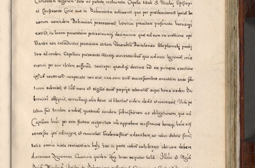 Zdjęcie nr 508 dla obiektu archiwalnego: Acta actorum, obligationum, erectionum, decretorum, rovisionum, instutionum, confirmationum caeterarumque causarum et negotiorum ad forum spirituale pertinentium coram R. D. Georgio S. R. E. Cardinali presbytero Radziwiłł nuncupato, perpetuo administratore episcopatus Cracoviensis et Ducatus Severiensis, duce in Olika et Nieśież, Sacrique Romani Imperii principe ab anno 1597 ad annum 1600 diem 12 Februarii inclusive, etiam sub ansentia eius Cracoviae acticatorum.
