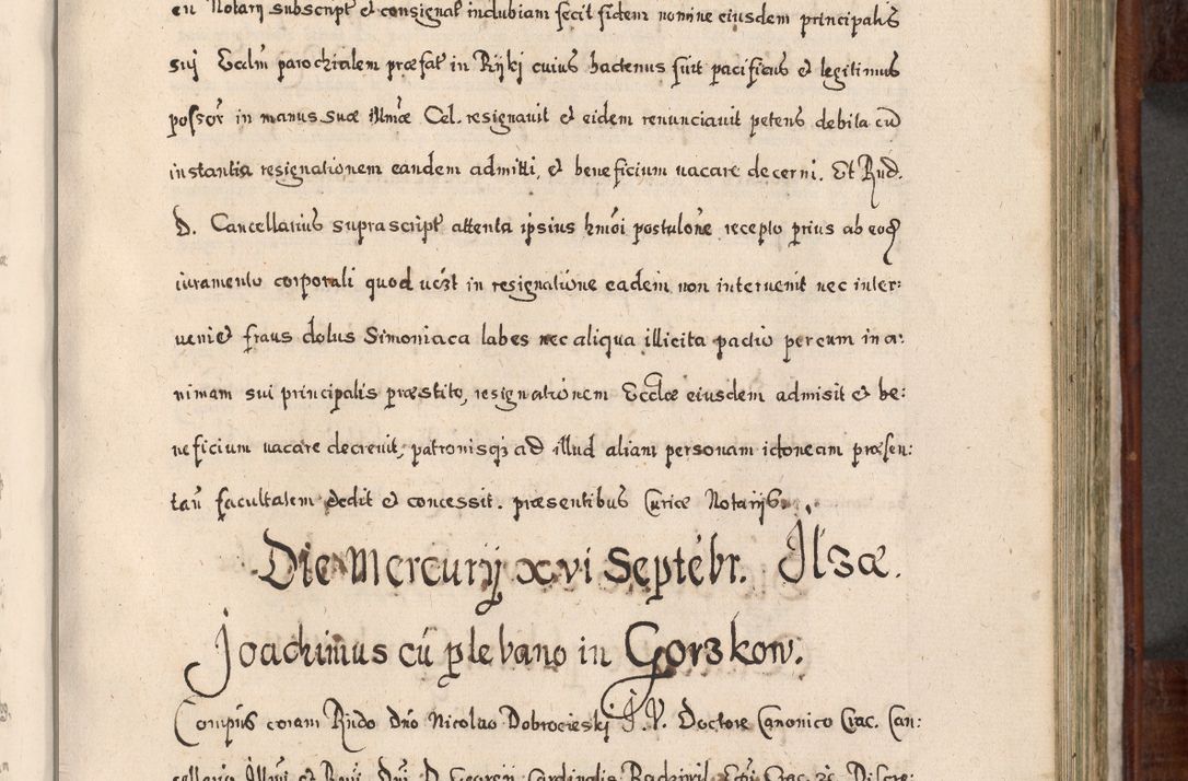 Zdjęcie nr 502 dla obiektu archiwalnego: Acta actorum, obligationum, erectionum, decretorum, rovisionum, instutionum, confirmationum caeterarumque causarum et negotiorum ad forum spirituale pertinentium coram R. D. Georgio S. R. E. Cardinali presbytero Radziwiłł nuncupato, perpetuo administratore episcopatus Cracoviensis et Ducatus Severiensis, duce in Olika et Nieśież, Sacrique Romani Imperii principe ab anno 1597 ad annum 1600 diem 12 Februarii inclusive, etiam sub ansentia eius Cracoviae acticatorum.