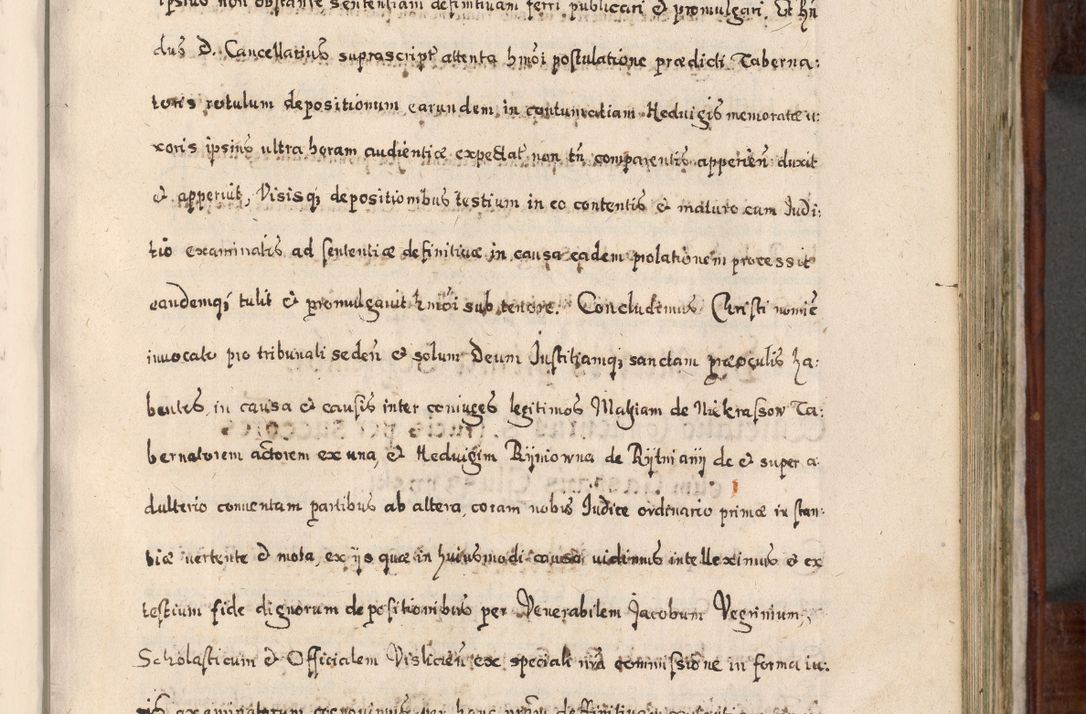 Zdjęcie nr 494 dla obiektu archiwalnego: Acta actorum, obligationum, erectionum, decretorum, rovisionum, instutionum, confirmationum caeterarumque causarum et negotiorum ad forum spirituale pertinentium coram R. D. Georgio S. R. E. Cardinali presbytero Radziwiłł nuncupato, perpetuo administratore episcopatus Cracoviensis et Ducatus Severiensis, duce in Olika et Nieśież, Sacrique Romani Imperii principe ab anno 1597 ad annum 1600 diem 12 Februarii inclusive, etiam sub ansentia eius Cracoviae acticatorum.