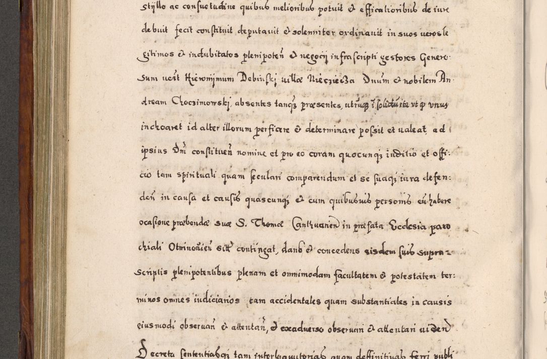Zdjęcie nr 483 dla obiektu archiwalnego: Acta actorum, obligationum, erectionum, decretorum, rovisionum, instutionum, confirmationum caeterarumque causarum et negotiorum ad forum spirituale pertinentium coram R. D. Georgio S. R. E. Cardinali presbytero Radziwiłł nuncupato, perpetuo administratore episcopatus Cracoviensis et Ducatus Severiensis, duce in Olika et Nieśież, Sacrique Romani Imperii principe ab anno 1597 ad annum 1600 diem 12 Februarii inclusive, etiam sub ansentia eius Cracoviae acticatorum.