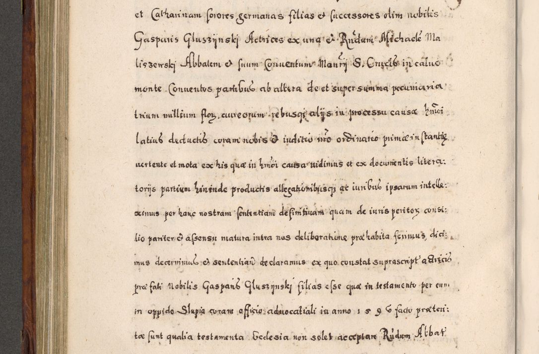 Zdjęcie nr 467 dla obiektu archiwalnego: Acta actorum, obligationum, erectionum, decretorum, rovisionum, instutionum, confirmationum caeterarumque causarum et negotiorum ad forum spirituale pertinentium coram R. D. Georgio S. R. E. Cardinali presbytero Radziwiłł nuncupato, perpetuo administratore episcopatus Cracoviensis et Ducatus Severiensis, duce in Olika et Nieśież, Sacrique Romani Imperii principe ab anno 1597 ad annum 1600 diem 12 Februarii inclusive, etiam sub ansentia eius Cracoviae acticatorum.