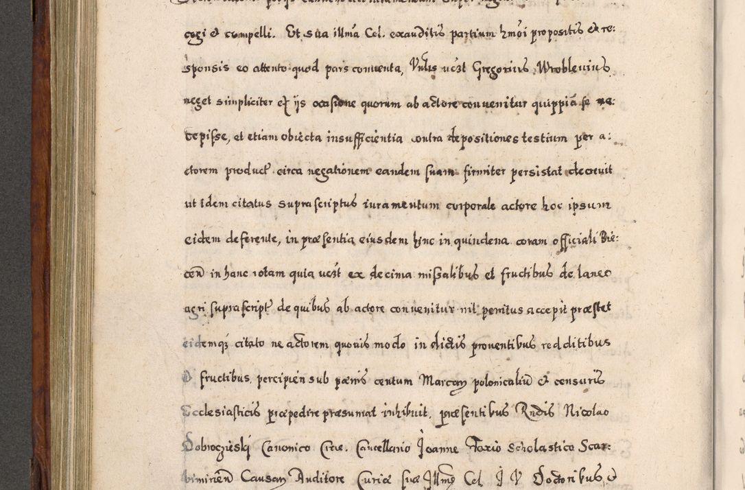 Zdjęcie nr 463 dla obiektu archiwalnego: Acta actorum, obligationum, erectionum, decretorum, rovisionum, instutionum, confirmationum caeterarumque causarum et negotiorum ad forum spirituale pertinentium coram R. D. Georgio S. R. E. Cardinali presbytero Radziwiłł nuncupato, perpetuo administratore episcopatus Cracoviensis et Ducatus Severiensis, duce in Olika et Nieśież, Sacrique Romani Imperii principe ab anno 1597 ad annum 1600 diem 12 Februarii inclusive, etiam sub ansentia eius Cracoviae acticatorum.