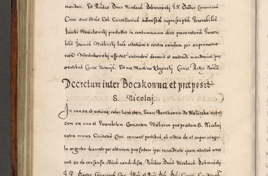 Zdjęcie nr 459 dla obiektu archiwalnego: Acta actorum, obligationum, erectionum, decretorum, rovisionum, instutionum, confirmationum caeterarumque causarum et negotiorum ad forum spirituale pertinentium coram R. D. Georgio S. R. E. Cardinali presbytero Radziwiłł nuncupato, perpetuo administratore episcopatus Cracoviensis et Ducatus Severiensis, duce in Olika et Nieśież, Sacrique Romani Imperii principe ab anno 1597 ad annum 1600 diem 12 Februarii inclusive, etiam sub ansentia eius Cracoviae acticatorum.