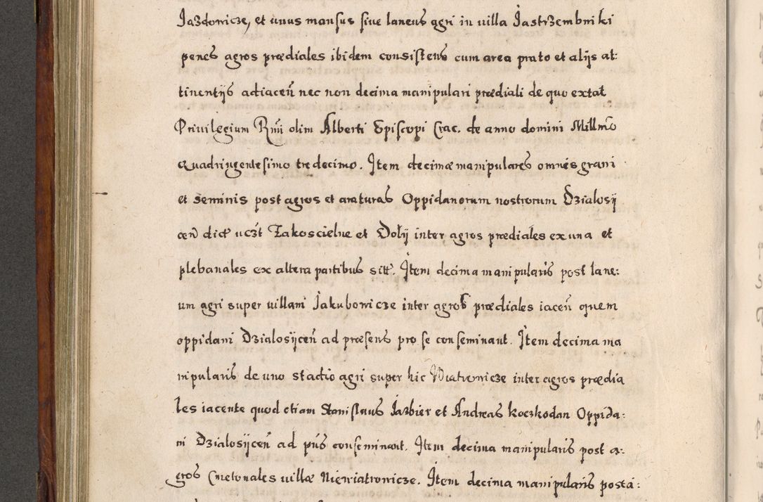 Zdjęcie nr 449 dla obiektu archiwalnego: Acta actorum, obligationum, erectionum, decretorum, rovisionum, instutionum, confirmationum caeterarumque causarum et negotiorum ad forum spirituale pertinentium coram R. D. Georgio S. R. E. Cardinali presbytero Radziwiłł nuncupato, perpetuo administratore episcopatus Cracoviensis et Ducatus Severiensis, duce in Olika et Nieśież, Sacrique Romani Imperii principe ab anno 1597 ad annum 1600 diem 12 Februarii inclusive, etiam sub ansentia eius Cracoviae acticatorum.