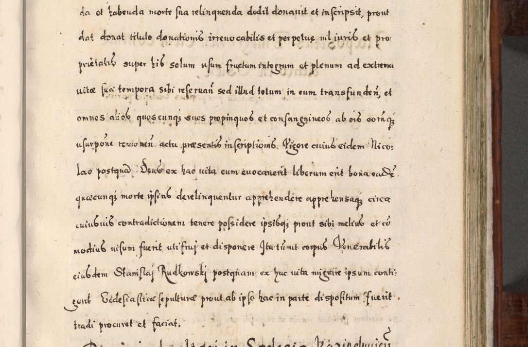 Zdjęcie nr 444 dla obiektu archiwalnego: Acta actorum, obligationum, erectionum, decretorum, rovisionum, instutionum, confirmationum caeterarumque causarum et negotiorum ad forum spirituale pertinentium coram R. D. Georgio S. R. E. Cardinali presbytero Radziwiłł nuncupato, perpetuo administratore episcopatus Cracoviensis et Ducatus Severiensis, duce in Olika et Nieśież, Sacrique Romani Imperii principe ab anno 1597 ad annum 1600 diem 12 Februarii inclusive, etiam sub ansentia eius Cracoviae acticatorum.