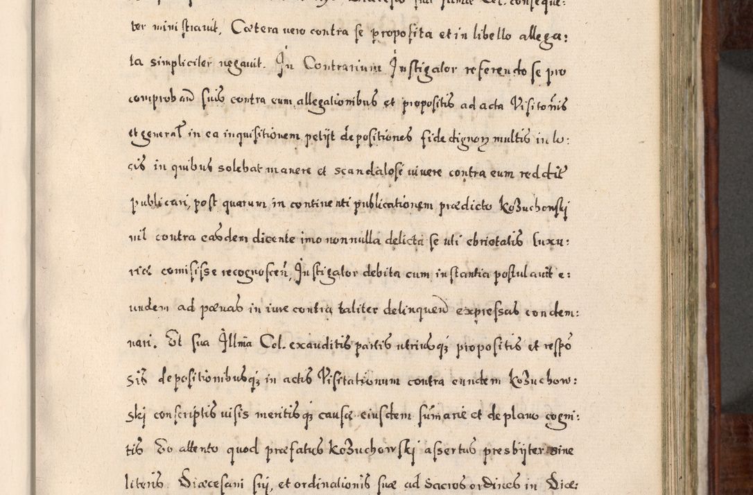 Zdjęcie nr 422 dla obiektu archiwalnego: Acta actorum, obligationum, erectionum, decretorum, rovisionum, instutionum, confirmationum caeterarumque causarum et negotiorum ad forum spirituale pertinentium coram R. D. Georgio S. R. E. Cardinali presbytero Radziwiłł nuncupato, perpetuo administratore episcopatus Cracoviensis et Ducatus Severiensis, duce in Olika et Nieśież, Sacrique Romani Imperii principe ab anno 1597 ad annum 1600 diem 12 Februarii inclusive, etiam sub ansentia eius Cracoviae acticatorum.