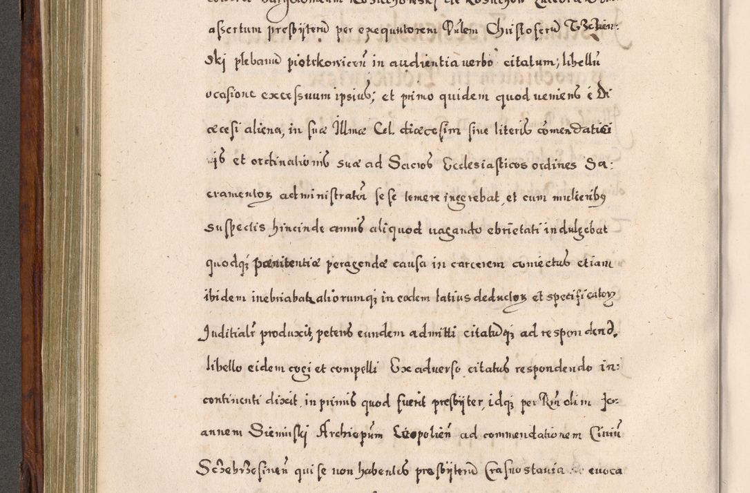 Zdjęcie nr 421 dla obiektu archiwalnego: Acta actorum, obligationum, erectionum, decretorum, rovisionum, instutionum, confirmationum caeterarumque causarum et negotiorum ad forum spirituale pertinentium coram R. D. Georgio S. R. E. Cardinali presbytero Radziwiłł nuncupato, perpetuo administratore episcopatus Cracoviensis et Ducatus Severiensis, duce in Olika et Nieśież, Sacrique Romani Imperii principe ab anno 1597 ad annum 1600 diem 12 Februarii inclusive, etiam sub ansentia eius Cracoviae acticatorum.