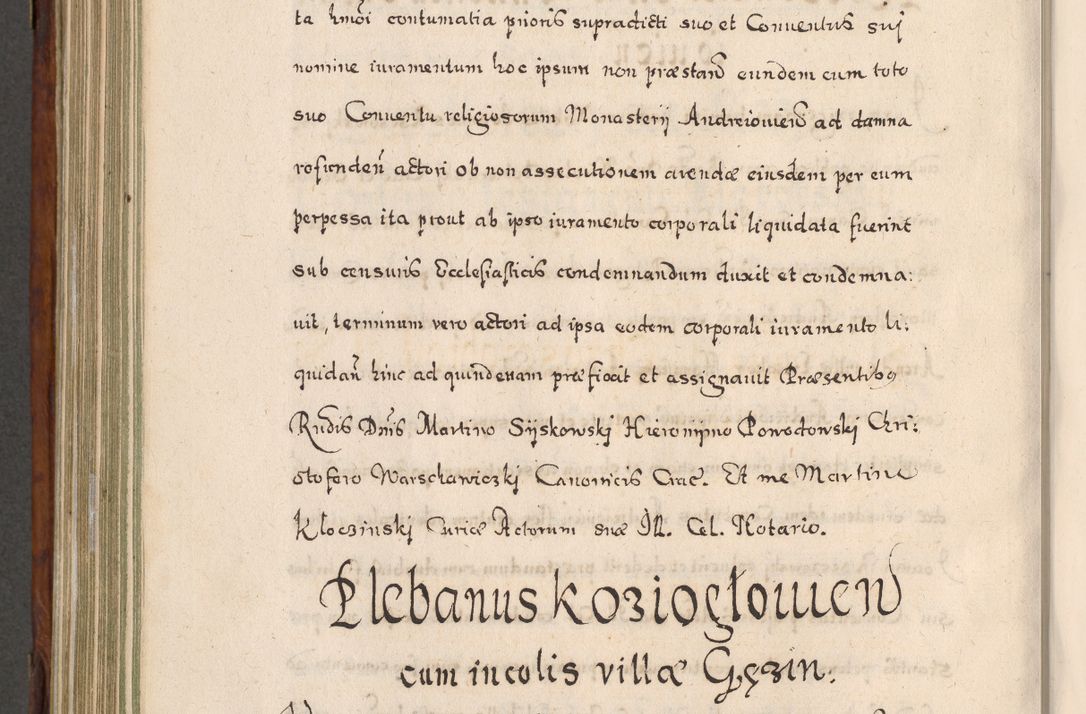 Zdjęcie nr 801 dla obiektu archiwalnego: Acta actorum, obligationum, erectionum, decretorum, rovisionum, instutionum, confirmationum caeterarumque causarum et negotiorum ad forum spirituale pertinentium coram R. D. Georgio S. R. E. Cardinali presbytero Radziwiłł nuncupato, perpetuo administratore episcopatus Cracoviensis et Ducatus Severiensis, duce in Olika et Nieśież, Sacrique Romani Imperii principe ab anno 1597 ad annum 1600 diem 12 Februarii inclusive, etiam sub ansentia eius Cracoviae acticatorum.