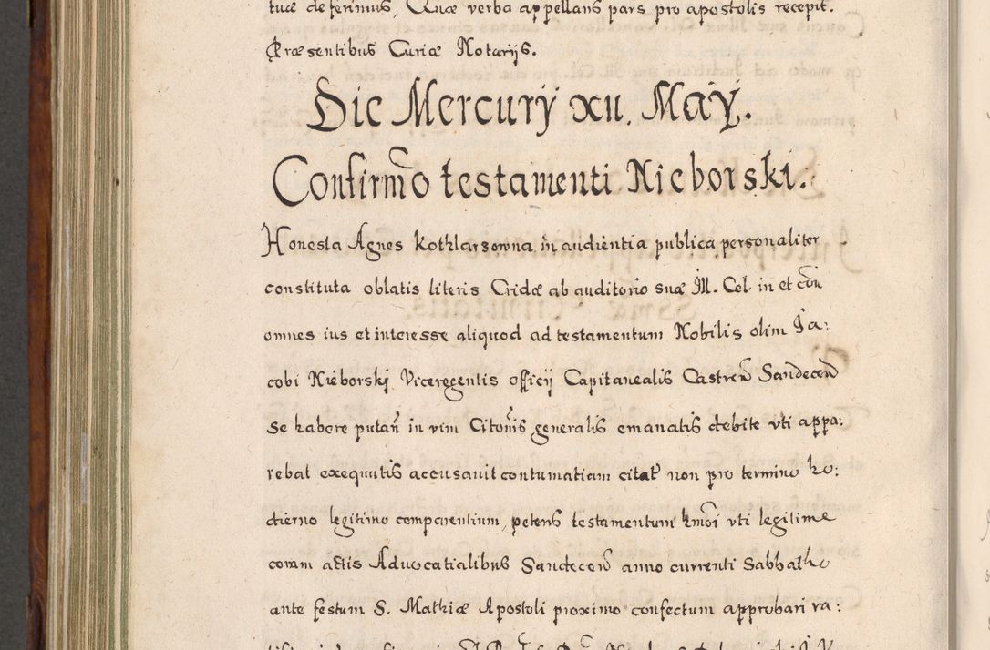 Zdjęcie nr 799 dla obiektu archiwalnego: Acta actorum, obligationum, erectionum, decretorum, rovisionum, instutionum, confirmationum caeterarumque causarum et negotiorum ad forum spirituale pertinentium coram R. D. Georgio S. R. E. Cardinali presbytero Radziwiłł nuncupato, perpetuo administratore episcopatus Cracoviensis et Ducatus Severiensis, duce in Olika et Nieśież, Sacrique Romani Imperii principe ab anno 1597 ad annum 1600 diem 12 Februarii inclusive, etiam sub ansentia eius Cracoviae acticatorum.