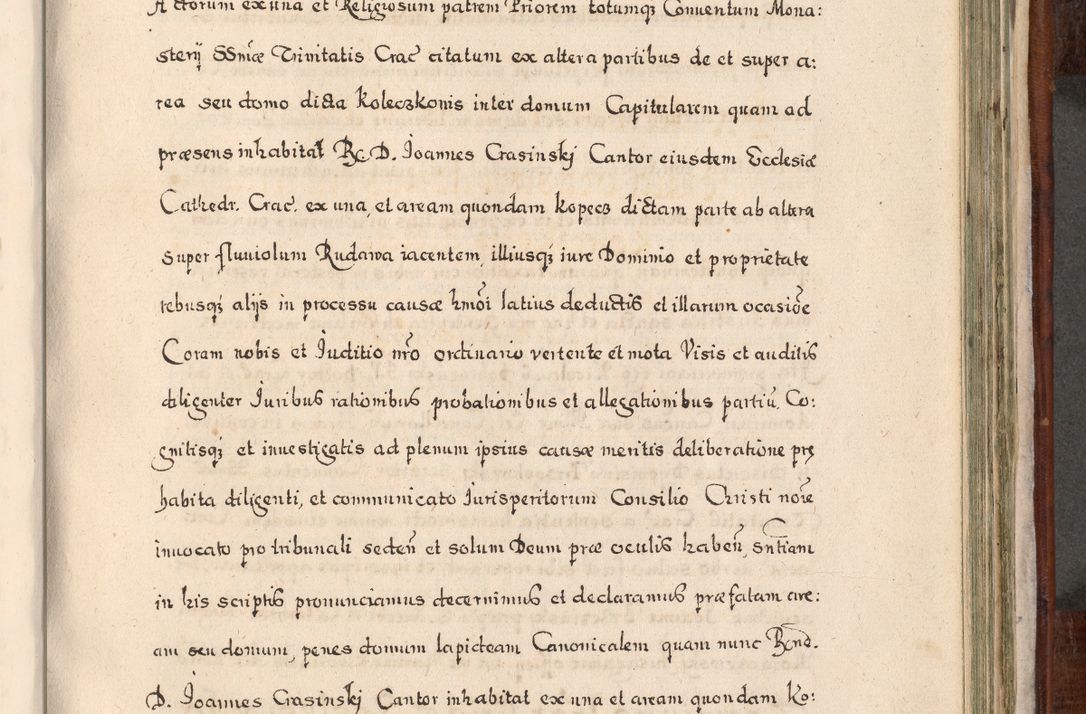 Zdjęcie nr 782 dla obiektu archiwalnego: Acta actorum, obligationum, erectionum, decretorum, rovisionum, instutionum, confirmationum caeterarumque causarum et negotiorum ad forum spirituale pertinentium coram R. D. Georgio S. R. E. Cardinali presbytero Radziwiłł nuncupato, perpetuo administratore episcopatus Cracoviensis et Ducatus Severiensis, duce in Olika et Nieśież, Sacrique Romani Imperii principe ab anno 1597 ad annum 1600 diem 12 Februarii inclusive, etiam sub ansentia eius Cracoviae acticatorum.