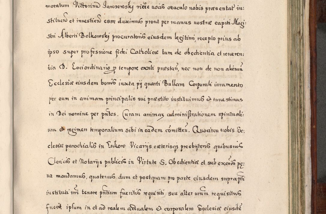 Zdjęcie nr 778 dla obiektu archiwalnego: Acta actorum, obligationum, erectionum, decretorum, rovisionum, instutionum, confirmationum caeterarumque causarum et negotiorum ad forum spirituale pertinentium coram R. D. Georgio S. R. E. Cardinali presbytero Radziwiłł nuncupato, perpetuo administratore episcopatus Cracoviensis et Ducatus Severiensis, duce in Olika et Nieśież, Sacrique Romani Imperii principe ab anno 1597 ad annum 1600 diem 12 Februarii inclusive, etiam sub ansentia eius Cracoviae acticatorum.