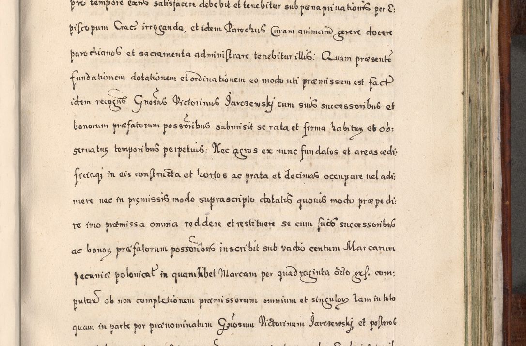Zdjęcie nr 772 dla obiektu archiwalnego: Acta actorum, obligationum, erectionum, decretorum, rovisionum, instutionum, confirmationum caeterarumque causarum et negotiorum ad forum spirituale pertinentium coram R. D. Georgio S. R. E. Cardinali presbytero Radziwiłł nuncupato, perpetuo administratore episcopatus Cracoviensis et Ducatus Severiensis, duce in Olika et Nieśież, Sacrique Romani Imperii principe ab anno 1597 ad annum 1600 diem 12 Februarii inclusive, etiam sub ansentia eius Cracoviae acticatorum.