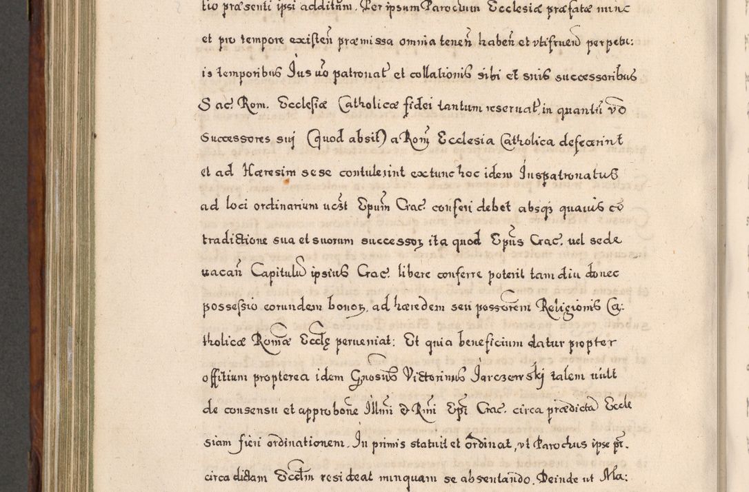 Zdjęcie nr 771 dla obiektu archiwalnego: Acta actorum, obligationum, erectionum, decretorum, rovisionum, instutionum, confirmationum caeterarumque causarum et negotiorum ad forum spirituale pertinentium coram R. D. Georgio S. R. E. Cardinali presbytero Radziwiłł nuncupato, perpetuo administratore episcopatus Cracoviensis et Ducatus Severiensis, duce in Olika et Nieśież, Sacrique Romani Imperii principe ab anno 1597 ad annum 1600 diem 12 Februarii inclusive, etiam sub ansentia eius Cracoviae acticatorum.