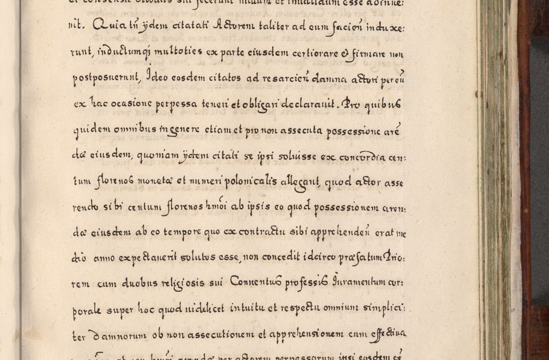 Zdjęcie nr 754 dla obiektu archiwalnego: Acta actorum, obligationum, erectionum, decretorum, rovisionum, instutionum, confirmationum caeterarumque causarum et negotiorum ad forum spirituale pertinentium coram R. D. Georgio S. R. E. Cardinali presbytero Radziwiłł nuncupato, perpetuo administratore episcopatus Cracoviensis et Ducatus Severiensis, duce in Olika et Nieśież, Sacrique Romani Imperii principe ab anno 1597 ad annum 1600 diem 12 Februarii inclusive, etiam sub ansentia eius Cracoviae acticatorum.