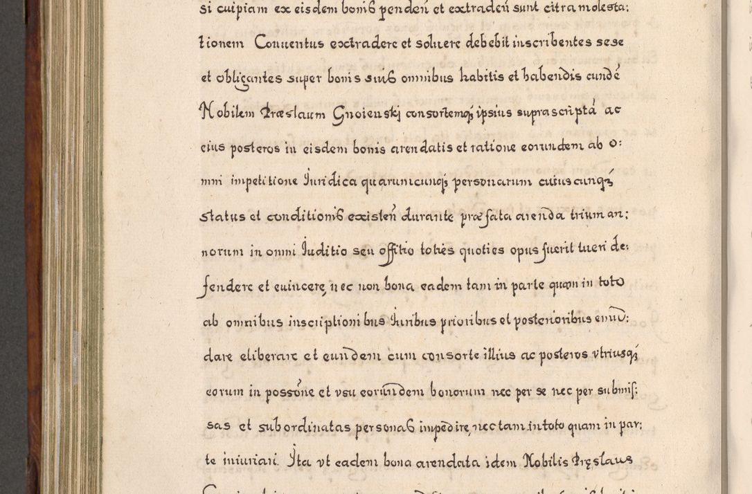 Zdjęcie nr 745 dla obiektu archiwalnego: Acta actorum, obligationum, erectionum, decretorum, rovisionum, instutionum, confirmationum caeterarumque causarum et negotiorum ad forum spirituale pertinentium coram R. D. Georgio S. R. E. Cardinali presbytero Radziwiłł nuncupato, perpetuo administratore episcopatus Cracoviensis et Ducatus Severiensis, duce in Olika et Nieśież, Sacrique Romani Imperii principe ab anno 1597 ad annum 1600 diem 12 Februarii inclusive, etiam sub ansentia eius Cracoviae acticatorum.