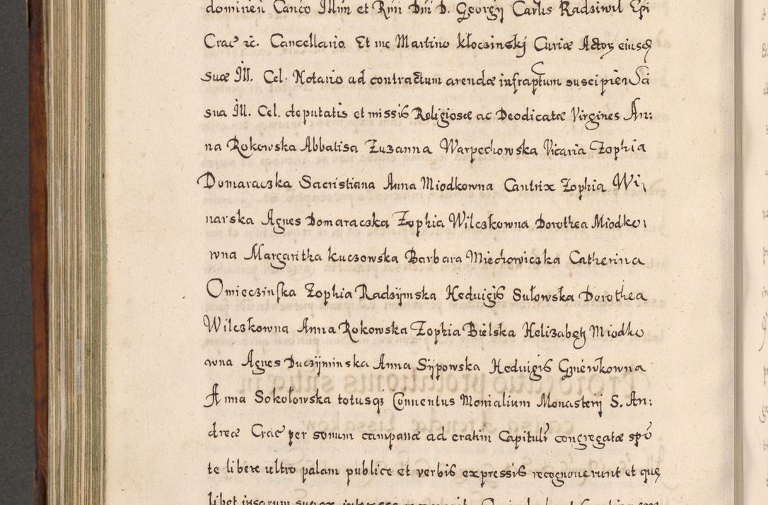 Zdjęcie nr 743 dla obiektu archiwalnego: Acta actorum, obligationum, erectionum, decretorum, rovisionum, instutionum, confirmationum caeterarumque causarum et negotiorum ad forum spirituale pertinentium coram R. D. Georgio S. R. E. Cardinali presbytero Radziwiłł nuncupato, perpetuo administratore episcopatus Cracoviensis et Ducatus Severiensis, duce in Olika et Nieśież, Sacrique Romani Imperii principe ab anno 1597 ad annum 1600 diem 12 Februarii inclusive, etiam sub ansentia eius Cracoviae acticatorum.