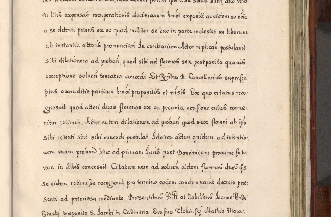 Zdjęcie nr 728 dla obiektu archiwalnego: Acta actorum, obligationum, erectionum, decretorum, rovisionum, instutionum, confirmationum caeterarumque causarum et negotiorum ad forum spirituale pertinentium coram R. D. Georgio S. R. E. Cardinali presbytero Radziwiłł nuncupato, perpetuo administratore episcopatus Cracoviensis et Ducatus Severiensis, duce in Olika et Nieśież, Sacrique Romani Imperii principe ab anno 1597 ad annum 1600 diem 12 Februarii inclusive, etiam sub ansentia eius Cracoviae acticatorum.