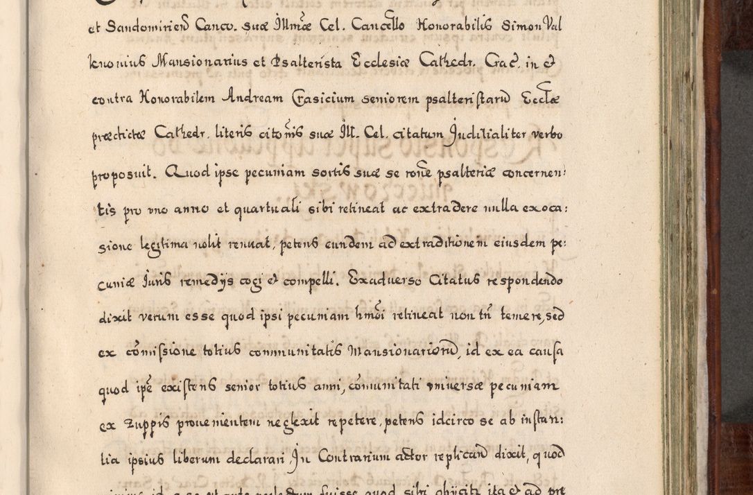 Zdjęcie nr 720 dla obiektu archiwalnego: Acta actorum, obligationum, erectionum, decretorum, rovisionum, instutionum, confirmationum caeterarumque causarum et negotiorum ad forum spirituale pertinentium coram R. D. Georgio S. R. E. Cardinali presbytero Radziwiłł nuncupato, perpetuo administratore episcopatus Cracoviensis et Ducatus Severiensis, duce in Olika et Nieśież, Sacrique Romani Imperii principe ab anno 1597 ad annum 1600 diem 12 Februarii inclusive, etiam sub ansentia eius Cracoviae acticatorum.