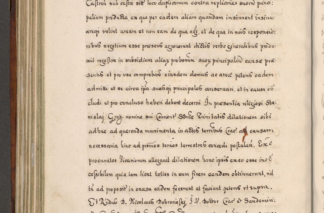 Zdjęcie nr 715 dla obiektu archiwalnego: Acta actorum, obligationum, erectionum, decretorum, rovisionum, instutionum, confirmationum caeterarumque causarum et negotiorum ad forum spirituale pertinentium coram R. D. Georgio S. R. E. Cardinali presbytero Radziwiłł nuncupato, perpetuo administratore episcopatus Cracoviensis et Ducatus Severiensis, duce in Olika et Nieśież, Sacrique Romani Imperii principe ab anno 1597 ad annum 1600 diem 12 Februarii inclusive, etiam sub ansentia eius Cracoviae acticatorum.