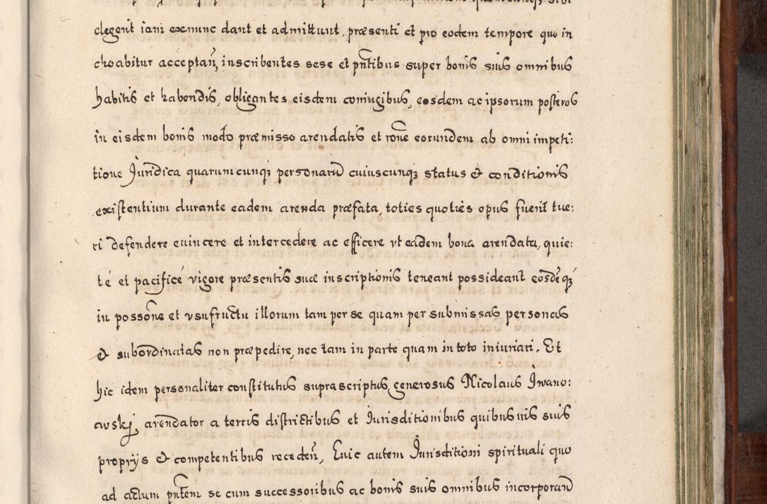 Zdjęcie nr 710 dla obiektu archiwalnego: Acta actorum, obligationum, erectionum, decretorum, rovisionum, instutionum, confirmationum caeterarumque causarum et negotiorum ad forum spirituale pertinentium coram R. D. Georgio S. R. E. Cardinali presbytero Radziwiłł nuncupato, perpetuo administratore episcopatus Cracoviensis et Ducatus Severiensis, duce in Olika et Nieśież, Sacrique Romani Imperii principe ab anno 1597 ad annum 1600 diem 12 Februarii inclusive, etiam sub ansentia eius Cracoviae acticatorum.
