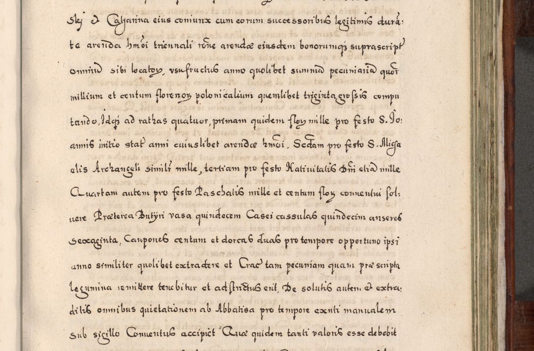 Zdjęcie nr 708 dla obiektu archiwalnego: Acta actorum, obligationum, erectionum, decretorum, rovisionum, instutionum, confirmationum caeterarumque causarum et negotiorum ad forum spirituale pertinentium coram R. D. Georgio S. R. E. Cardinali presbytero Radziwiłł nuncupato, perpetuo administratore episcopatus Cracoviensis et Ducatus Severiensis, duce in Olika et Nieśież, Sacrique Romani Imperii principe ab anno 1597 ad annum 1600 diem 12 Februarii inclusive, etiam sub ansentia eius Cracoviae acticatorum.