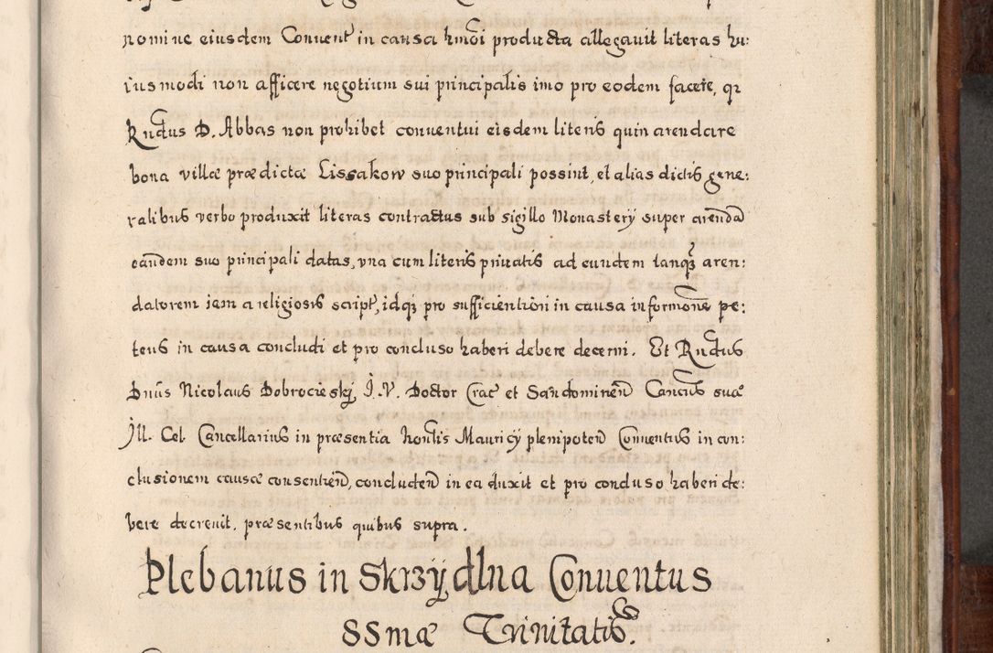 Zdjęcie nr 696 dla obiektu archiwalnego: Acta actorum, obligationum, erectionum, decretorum, rovisionum, instutionum, confirmationum caeterarumque causarum et negotiorum ad forum spirituale pertinentium coram R. D. Georgio S. R. E. Cardinali presbytero Radziwiłł nuncupato, perpetuo administratore episcopatus Cracoviensis et Ducatus Severiensis, duce in Olika et Nieśież, Sacrique Romani Imperii principe ab anno 1597 ad annum 1600 diem 12 Februarii inclusive, etiam sub ansentia eius Cracoviae acticatorum.