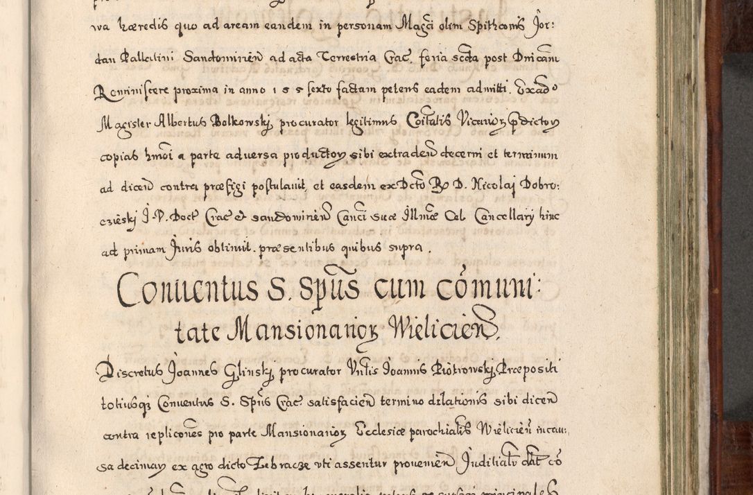 Zdjęcie nr 692 dla obiektu archiwalnego: Acta actorum, obligationum, erectionum, decretorum, rovisionum, instutionum, confirmationum caeterarumque causarum et negotiorum ad forum spirituale pertinentium coram R. D. Georgio S. R. E. Cardinali presbytero Radziwiłł nuncupato, perpetuo administratore episcopatus Cracoviensis et Ducatus Severiensis, duce in Olika et Nieśież, Sacrique Romani Imperii principe ab anno 1597 ad annum 1600 diem 12 Februarii inclusive, etiam sub ansentia eius Cracoviae acticatorum.