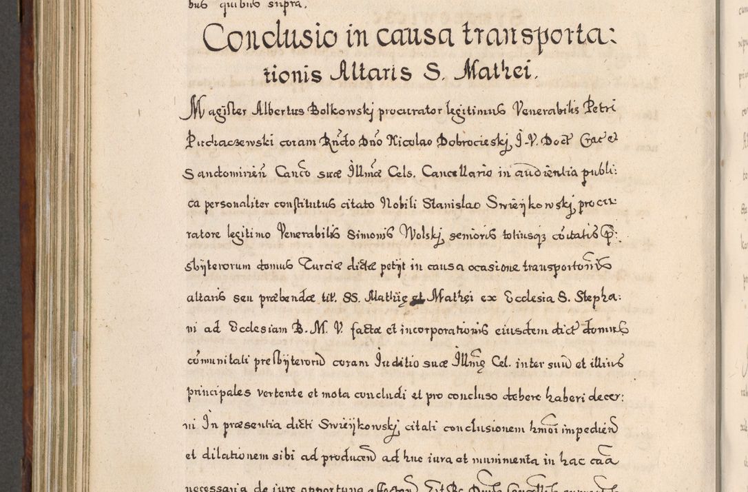 Zdjęcie nr 689 dla obiektu archiwalnego: Acta actorum, obligationum, erectionum, decretorum, rovisionum, instutionum, confirmationum caeterarumque causarum et negotiorum ad forum spirituale pertinentium coram R. D. Georgio S. R. E. Cardinali presbytero Radziwiłł nuncupato, perpetuo administratore episcopatus Cracoviensis et Ducatus Severiensis, duce in Olika et Nieśież, Sacrique Romani Imperii principe ab anno 1597 ad annum 1600 diem 12 Februarii inclusive, etiam sub ansentia eius Cracoviae acticatorum.