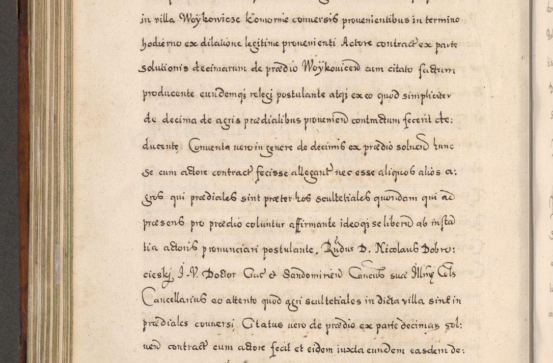 Zdjęcie nr 705 dla obiektu archiwalnego: Acta actorum, obligationum, erectionum, decretorum, rovisionum, instutionum, confirmationum caeterarumque causarum et negotiorum ad forum spirituale pertinentium coram R. D. Georgio S. R. E. Cardinali presbytero Radziwiłł nuncupato, perpetuo administratore episcopatus Cracoviensis et Ducatus Severiensis, duce in Olika et Nieśież, Sacrique Romani Imperii principe ab anno 1597 ad annum 1600 diem 12 Februarii inclusive, etiam sub ansentia eius Cracoviae acticatorum.