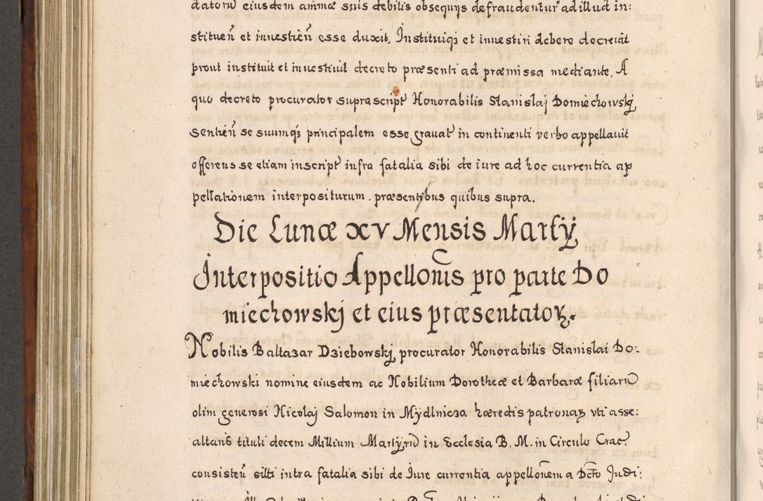 Zdjęcie nr 687 dla obiektu archiwalnego: Acta actorum, obligationum, erectionum, decretorum, rovisionum, instutionum, confirmationum caeterarumque causarum et negotiorum ad forum spirituale pertinentium coram R. D. Georgio S. R. E. Cardinali presbytero Radziwiłł nuncupato, perpetuo administratore episcopatus Cracoviensis et Ducatus Severiensis, duce in Olika et Nieśież, Sacrique Romani Imperii principe ab anno 1597 ad annum 1600 diem 12 Februarii inclusive, etiam sub ansentia eius Cracoviae acticatorum.