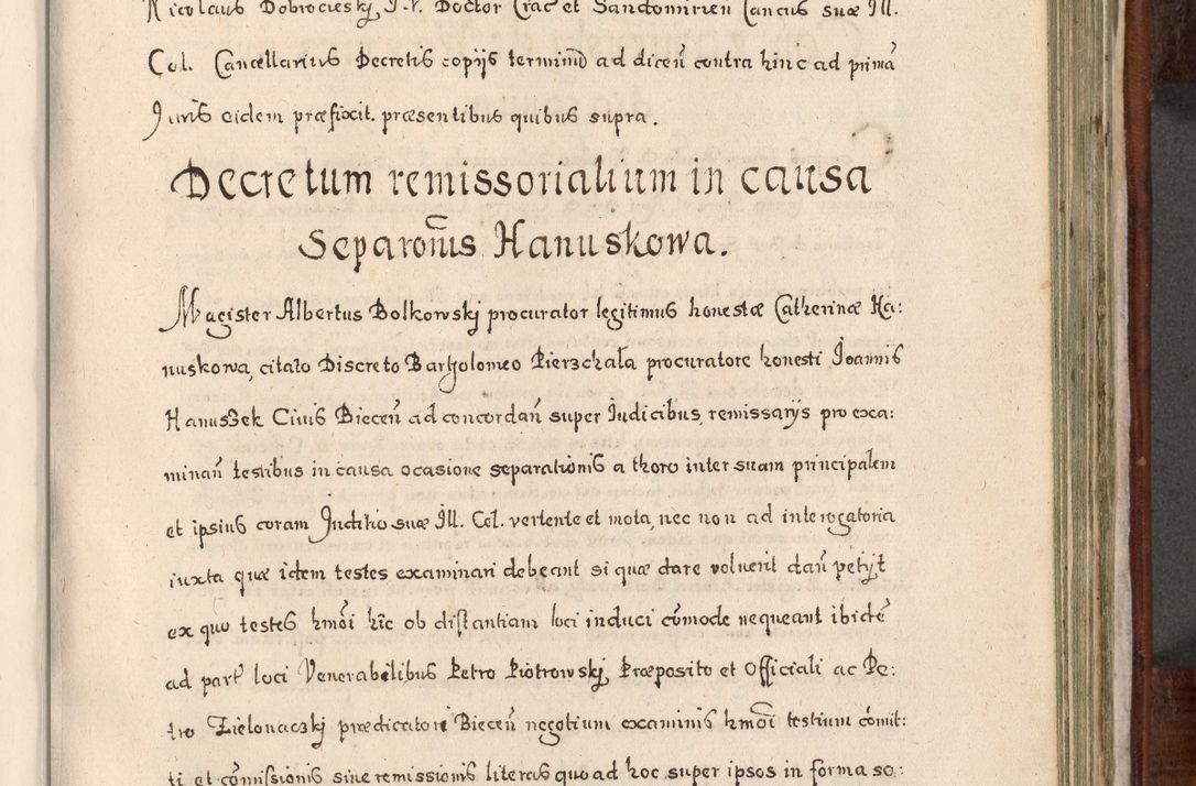 Zdjęcie nr 680 dla obiektu archiwalnego: Acta actorum, obligationum, erectionum, decretorum, rovisionum, instutionum, confirmationum caeterarumque causarum et negotiorum ad forum spirituale pertinentium coram R. D. Georgio S. R. E. Cardinali presbytero Radziwiłł nuncupato, perpetuo administratore episcopatus Cracoviensis et Ducatus Severiensis, duce in Olika et Nieśież, Sacrique Romani Imperii principe ab anno 1597 ad annum 1600 diem 12 Februarii inclusive, etiam sub ansentia eius Cracoviae acticatorum.