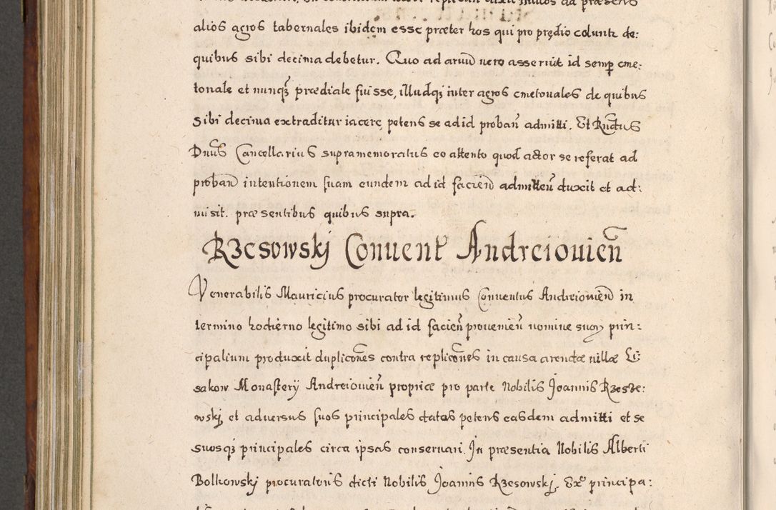 Zdjęcie nr 679 dla obiektu archiwalnego: Acta actorum, obligationum, erectionum, decretorum, rovisionum, instutionum, confirmationum caeterarumque causarum et negotiorum ad forum spirituale pertinentium coram R. D. Georgio S. R. E. Cardinali presbytero Radziwiłł nuncupato, perpetuo administratore episcopatus Cracoviensis et Ducatus Severiensis, duce in Olika et Nieśież, Sacrique Romani Imperii principe ab anno 1597 ad annum 1600 diem 12 Februarii inclusive, etiam sub ansentia eius Cracoviae acticatorum.