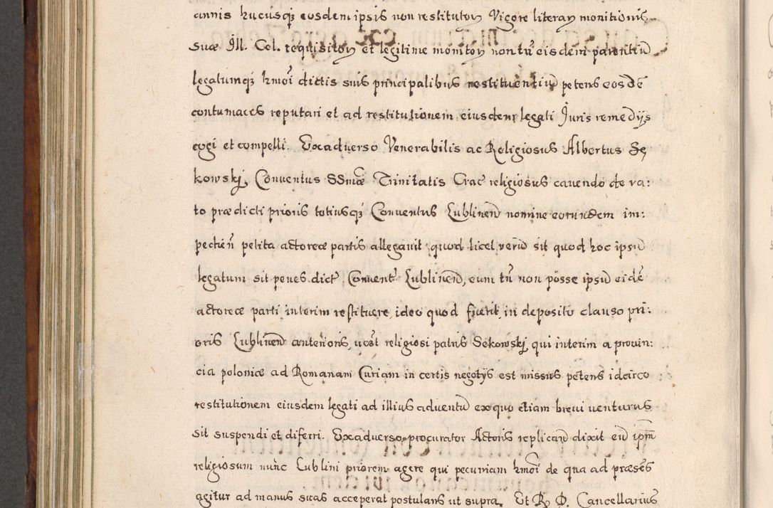 Zdjęcie nr 677 dla obiektu archiwalnego: Acta actorum, obligationum, erectionum, decretorum, rovisionum, instutionum, confirmationum caeterarumque causarum et negotiorum ad forum spirituale pertinentium coram R. D. Georgio S. R. E. Cardinali presbytero Radziwiłł nuncupato, perpetuo administratore episcopatus Cracoviensis et Ducatus Severiensis, duce in Olika et Nieśież, Sacrique Romani Imperii principe ab anno 1597 ad annum 1600 diem 12 Februarii inclusive, etiam sub ansentia eius Cracoviae acticatorum.
