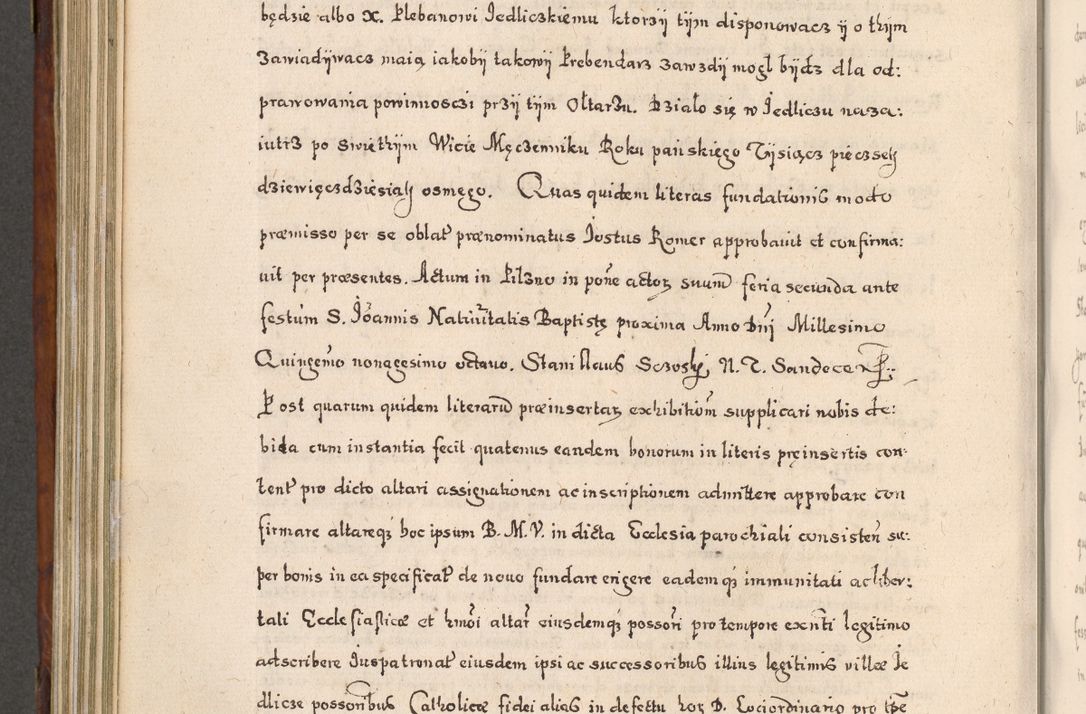 Zdjęcie nr 671 dla obiektu archiwalnego: Acta actorum, obligationum, erectionum, decretorum, rovisionum, instutionum, confirmationum caeterarumque causarum et negotiorum ad forum spirituale pertinentium coram R. D. Georgio S. R. E. Cardinali presbytero Radziwiłł nuncupato, perpetuo administratore episcopatus Cracoviensis et Ducatus Severiensis, duce in Olika et Nieśież, Sacrique Romani Imperii principe ab anno 1597 ad annum 1600 diem 12 Februarii inclusive, etiam sub ansentia eius Cracoviae acticatorum.