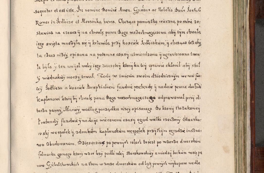 Zdjęcie nr 670 dla obiektu archiwalnego: Acta actorum, obligationum, erectionum, decretorum, rovisionum, instutionum, confirmationum caeterarumque causarum et negotiorum ad forum spirituale pertinentium coram R. D. Georgio S. R. E. Cardinali presbytero Radziwiłł nuncupato, perpetuo administratore episcopatus Cracoviensis et Ducatus Severiensis, duce in Olika et Nieśież, Sacrique Romani Imperii principe ab anno 1597 ad annum 1600 diem 12 Februarii inclusive, etiam sub ansentia eius Cracoviae acticatorum.