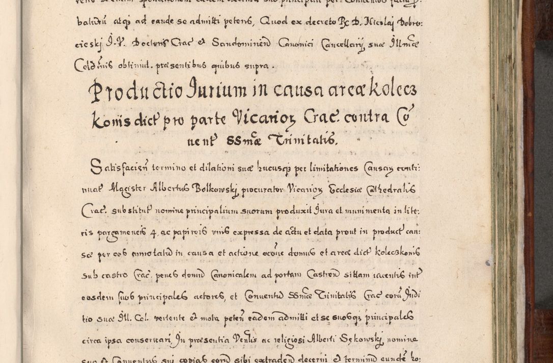 Zdjęcie nr 666 dla obiektu archiwalnego: Acta actorum, obligationum, erectionum, decretorum, rovisionum, instutionum, confirmationum caeterarumque causarum et negotiorum ad forum spirituale pertinentium coram R. D. Georgio S. R. E. Cardinali presbytero Radziwiłł nuncupato, perpetuo administratore episcopatus Cracoviensis et Ducatus Severiensis, duce in Olika et Nieśież, Sacrique Romani Imperii principe ab anno 1597 ad annum 1600 diem 12 Februarii inclusive, etiam sub ansentia eius Cracoviae acticatorum.