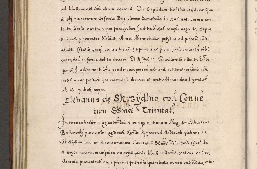 Zdjęcie nr 665 dla obiektu archiwalnego: Acta actorum, obligationum, erectionum, decretorum, rovisionum, instutionum, confirmationum caeterarumque causarum et negotiorum ad forum spirituale pertinentium coram R. D. Georgio S. R. E. Cardinali presbytero Radziwiłł nuncupato, perpetuo administratore episcopatus Cracoviensis et Ducatus Severiensis, duce in Olika et Nieśież, Sacrique Romani Imperii principe ab anno 1597 ad annum 1600 diem 12 Februarii inclusive, etiam sub ansentia eius Cracoviae acticatorum.
