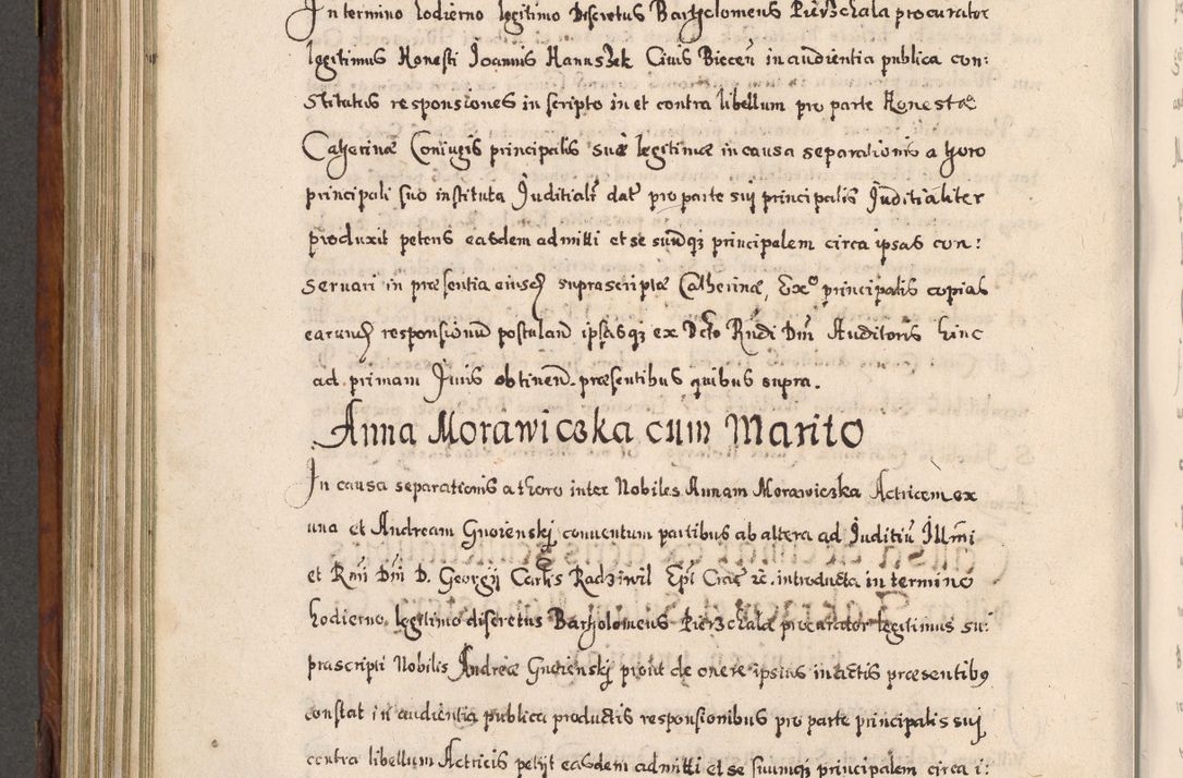 Zdjęcie nr 639 dla obiektu archiwalnego: Acta actorum, obligationum, erectionum, decretorum, rovisionum, instutionum, confirmationum caeterarumque causarum et negotiorum ad forum spirituale pertinentium coram R. D. Georgio S. R. E. Cardinali presbytero Radziwiłł nuncupato, perpetuo administratore episcopatus Cracoviensis et Ducatus Severiensis, duce in Olika et Nieśież, Sacrique Romani Imperii principe ab anno 1597 ad annum 1600 diem 12 Februarii inclusive, etiam sub ansentia eius Cracoviae acticatorum.