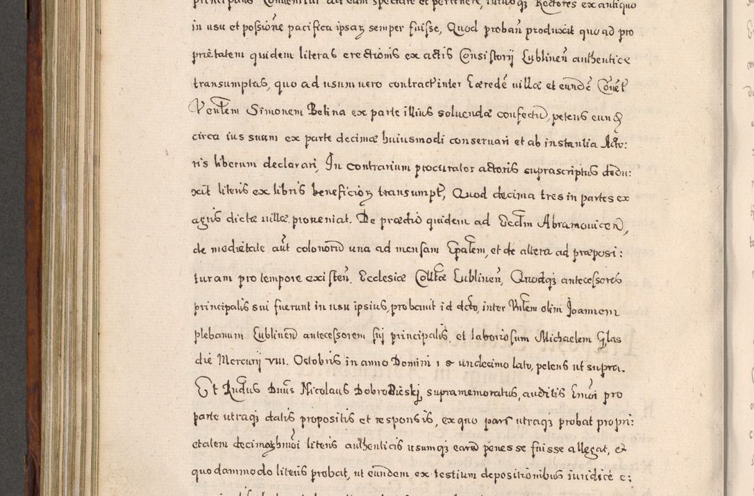 Zdjęcie nr 631 dla obiektu archiwalnego: Acta actorum, obligationum, erectionum, decretorum, rovisionum, instutionum, confirmationum caeterarumque causarum et negotiorum ad forum spirituale pertinentium coram R. D. Georgio S. R. E. Cardinali presbytero Radziwiłł nuncupato, perpetuo administratore episcopatus Cracoviensis et Ducatus Severiensis, duce in Olika et Nieśież, Sacrique Romani Imperii principe ab anno 1597 ad annum 1600 diem 12 Februarii inclusive, etiam sub ansentia eius Cracoviae acticatorum.