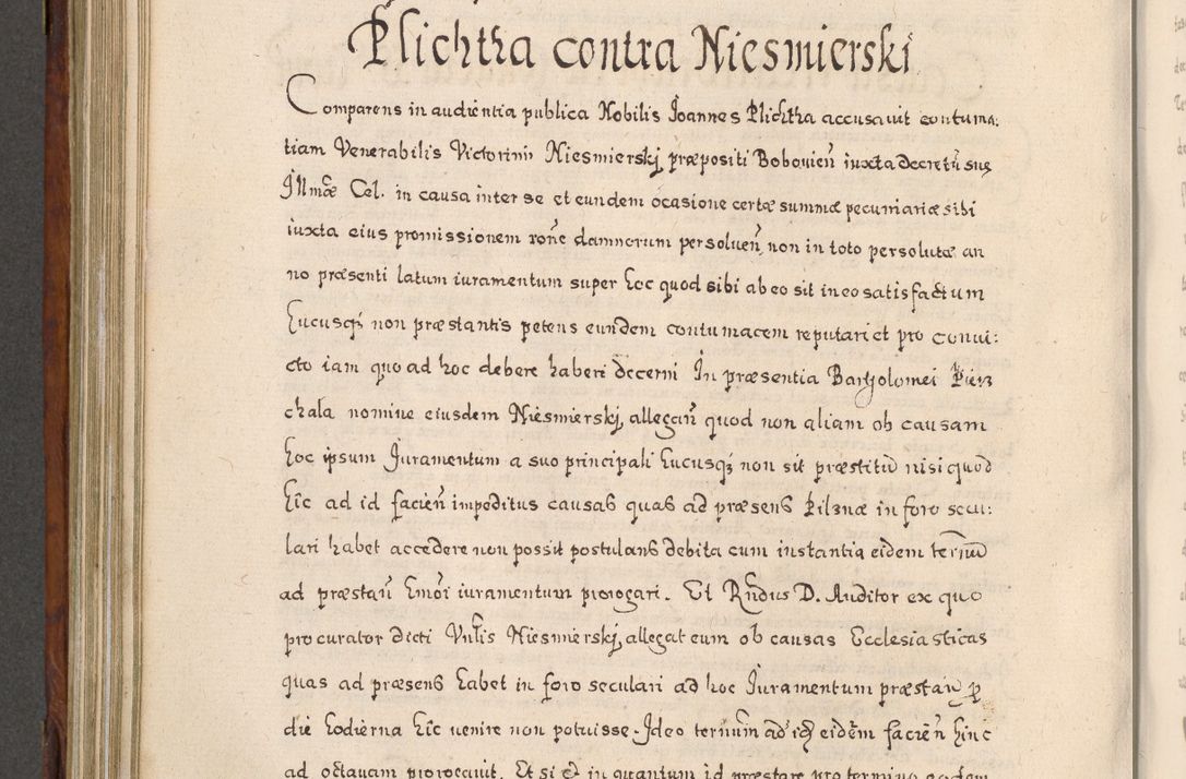 Zdjęcie nr 611 dla obiektu archiwalnego: Acta actorum, obligationum, erectionum, decretorum, rovisionum, instutionum, confirmationum caeterarumque causarum et negotiorum ad forum spirituale pertinentium coram R. D. Georgio S. R. E. Cardinali presbytero Radziwiłł nuncupato, perpetuo administratore episcopatus Cracoviensis et Ducatus Severiensis, duce in Olika et Nieśież, Sacrique Romani Imperii principe ab anno 1597 ad annum 1600 diem 12 Februarii inclusive, etiam sub ansentia eius Cracoviae acticatorum.