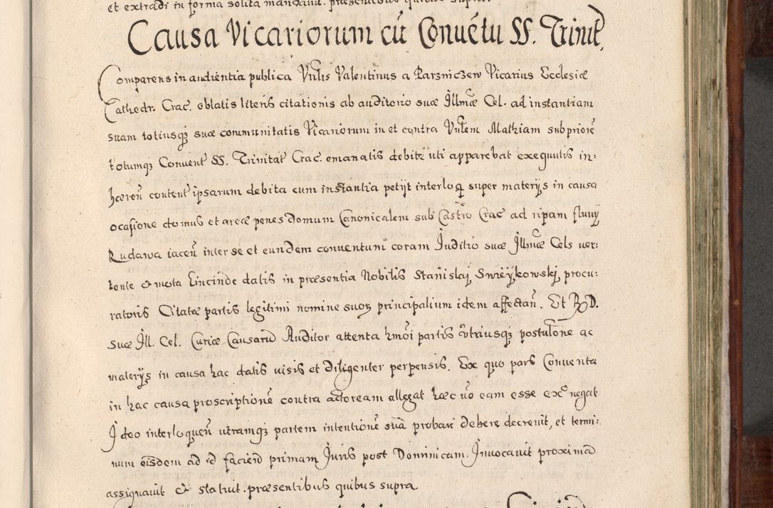 Zdjęcie nr 610 dla obiektu archiwalnego: Acta actorum, obligationum, erectionum, decretorum, rovisionum, instutionum, confirmationum caeterarumque causarum et negotiorum ad forum spirituale pertinentium coram R. D. Georgio S. R. E. Cardinali presbytero Radziwiłł nuncupato, perpetuo administratore episcopatus Cracoviensis et Ducatus Severiensis, duce in Olika et Nieśież, Sacrique Romani Imperii principe ab anno 1597 ad annum 1600 diem 12 Februarii inclusive, etiam sub ansentia eius Cracoviae acticatorum.