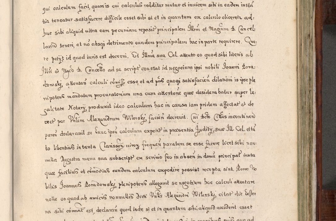 Zdjęcie nr 620 dla obiektu archiwalnego: Acta actorum, obligationum, erectionum, decretorum, rovisionum, instutionum, confirmationum caeterarumque causarum et negotiorum ad forum spirituale pertinentium coram R. D. Georgio S. R. E. Cardinali presbytero Radziwiłł nuncupato, perpetuo administratore episcopatus Cracoviensis et Ducatus Severiensis, duce in Olika et Nieśież, Sacrique Romani Imperii principe ab anno 1597 ad annum 1600 diem 12 Februarii inclusive, etiam sub ansentia eius Cracoviae acticatorum.