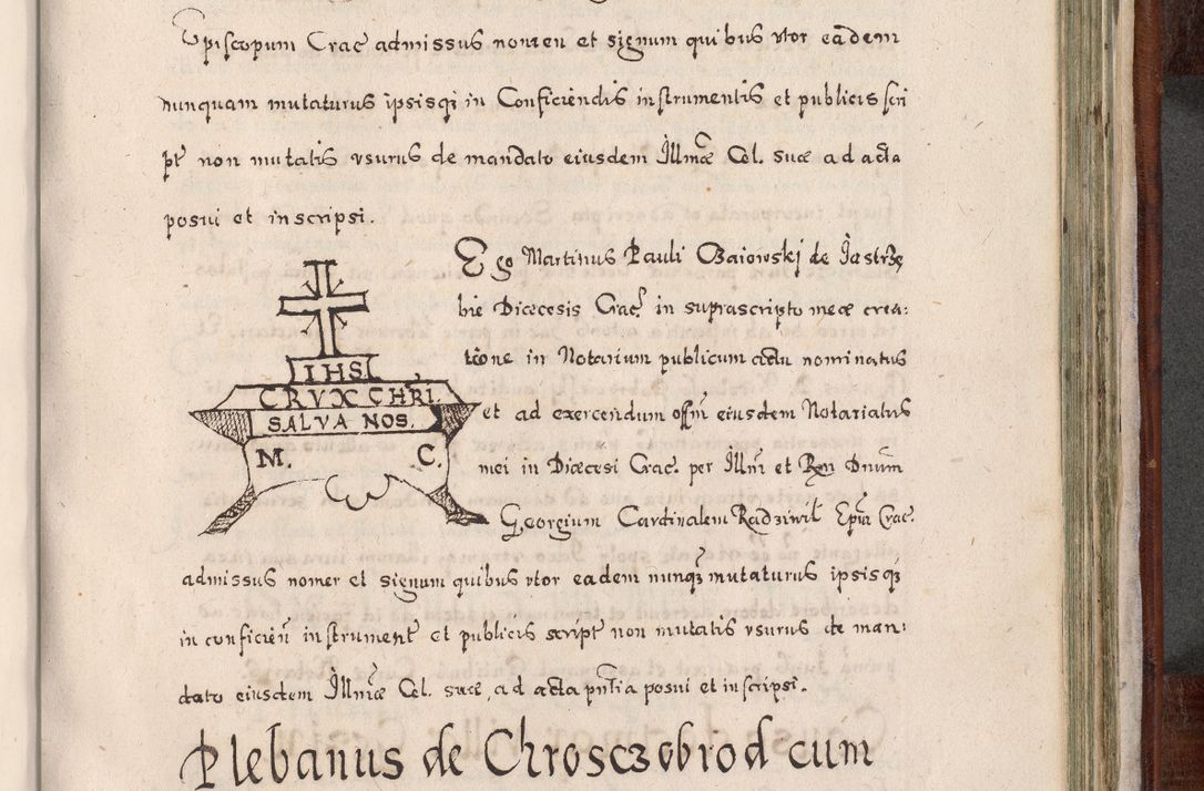 Zdjęcie nr 806 dla obiektu archiwalnego: Acta actorum, obligationum, erectionum, decretorum, rovisionum, instutionum, confirmationum caeterarumque causarum et negotiorum ad forum spirituale pertinentium coram R. D. Georgio S. R. E. Cardinali presbytero Radziwiłł nuncupato, perpetuo administratore episcopatus Cracoviensis et Ducatus Severiensis, duce in Olika et Nieśież, Sacrique Romani Imperii principe ab anno 1597 ad annum 1600 diem 12 Februarii inclusive, etiam sub ansentia eius Cracoviae acticatorum.