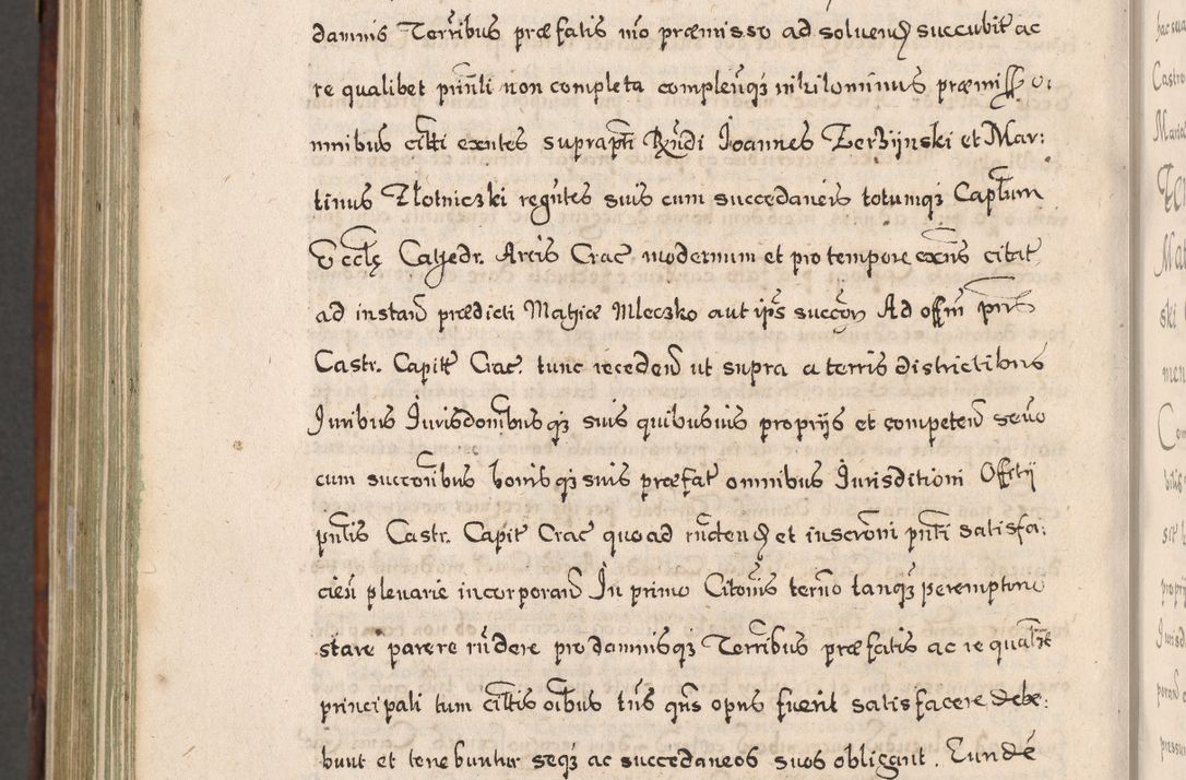 Zdjęcie nr 1001 dla obiektu archiwalnego: Acta actorum, obligationum, erectionum, decretorum, rovisionum, instutionum, confirmationum caeterarumque causarum et negotiorum ad forum spirituale pertinentium coram R. D. Georgio S. R. E. Cardinali presbytero Radziwiłł nuncupato, perpetuo administratore episcopatus Cracoviensis et Ducatus Severiensis, duce in Olika et Nieśież, Sacrique Romani Imperii principe ab anno 1597 ad annum 1600 diem 12 Februarii inclusive, etiam sub ansentia eius Cracoviae acticatorum.