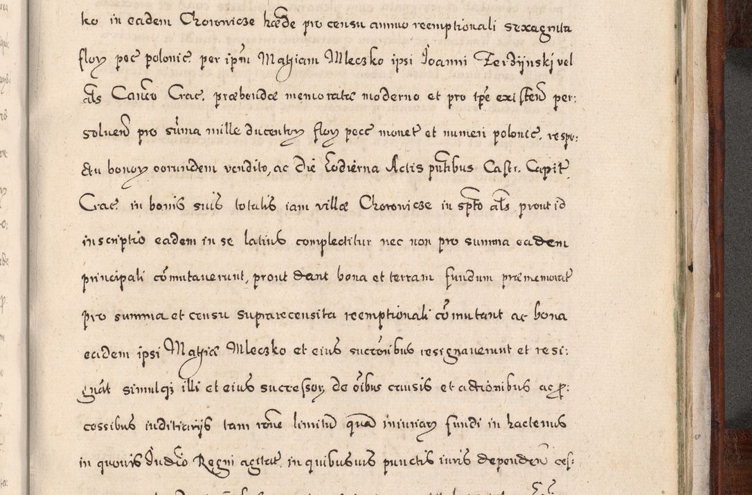 Zdjęcie nr 998 dla obiektu archiwalnego: Acta actorum, obligationum, erectionum, decretorum, rovisionum, instutionum, confirmationum caeterarumque causarum et negotiorum ad forum spirituale pertinentium coram R. D. Georgio S. R. E. Cardinali presbytero Radziwiłł nuncupato, perpetuo administratore episcopatus Cracoviensis et Ducatus Severiensis, duce in Olika et Nieśież, Sacrique Romani Imperii principe ab anno 1597 ad annum 1600 diem 12 Februarii inclusive, etiam sub ansentia eius Cracoviae acticatorum.
